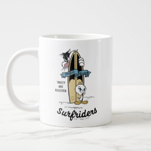 TWEETY™ & SYLVESTER™ Surfriders Large Coffee Mug