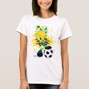 TWEETY™ Team Brazil Soccer Graphic T-Shirt