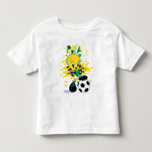 TWEETY™ Team Brazil Soccer Graphic Toddler T-Shirt