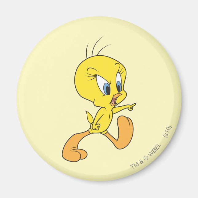 TWEETY™ Upset Magnet (Front)