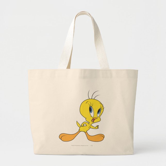 TWEETY™ Wait Large Tote Bag (Front)
