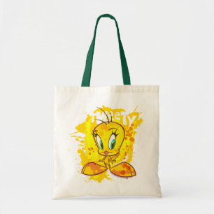 Tweety with Name Tote Bag