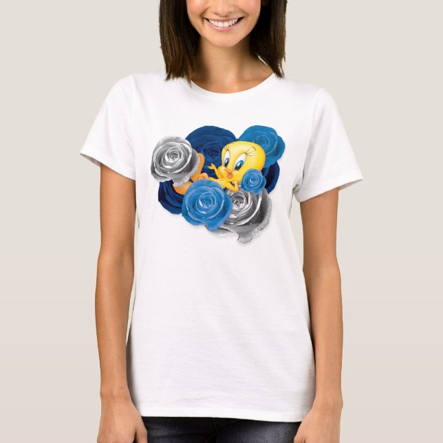 TWEETY™ With Roses T-Shirt (Front)