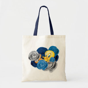 Tweety With Roses Tote Bag