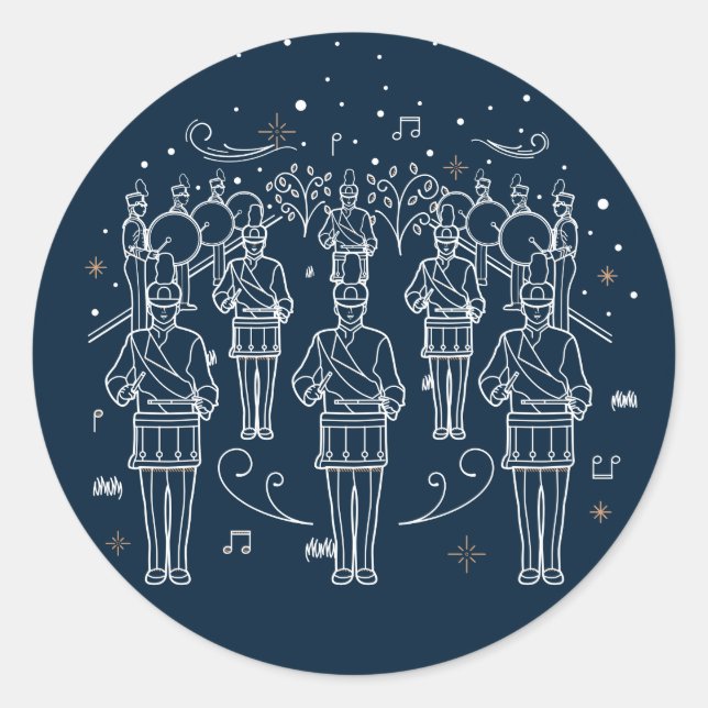 TWELFTH DAY OF CHRISTMAS / Christmas Stickers (Front)