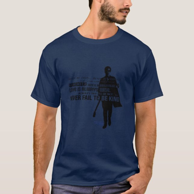 Twelfth Doctor Never Fail to Be Kind T-Shirt (Front)