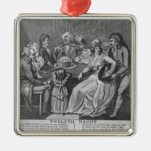 Twelfth Night, 1794 Metal Tree Decoration