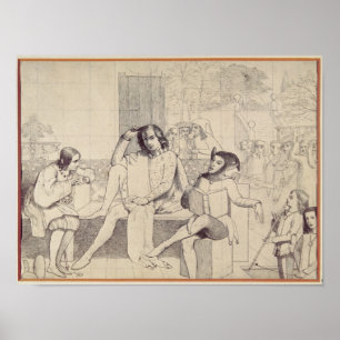 Twelfth Night, c.1850 Poster