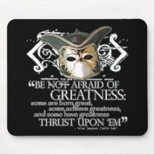 Twelfth Night Quote Mouse Mat