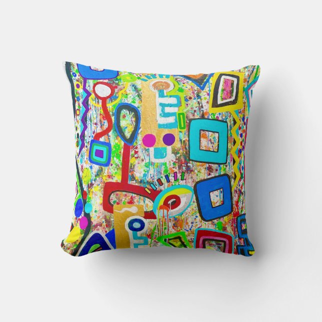 Twelve 20 16 x 16 Poly Throw Pillow (Front)