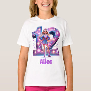 Twelve and Thriving: Name Starry Celebration T-Shirt