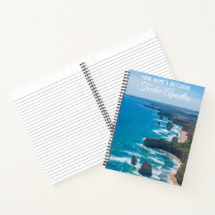 Twelve Apostles Great Ocean Road Air Aerial Photo Notebook