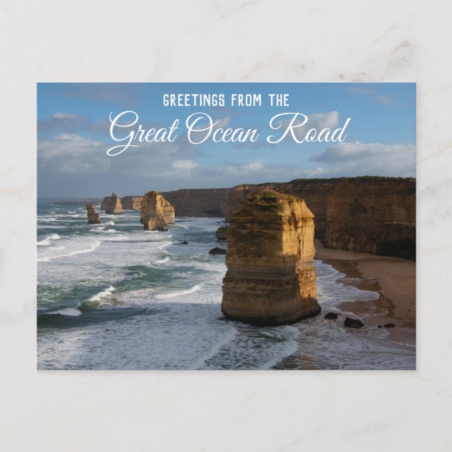 Twelve Apostles Great Ocean Road Australia Postcard (Front)