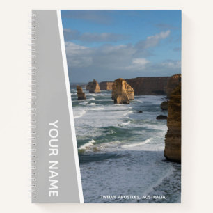Twelve Apostles Great Ocean Road, Silver Notebook