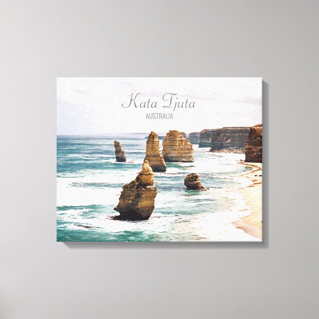 Twelve Apostles Victoria Australia travel Canvas Print (Front)