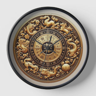 Twelve Branches Of Earth ~ Chinese Zodiac Clock