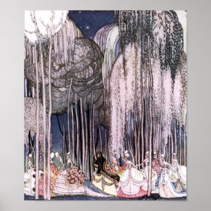 Twelve Dancing Princesses Kay Nielsen Fine Art Poster