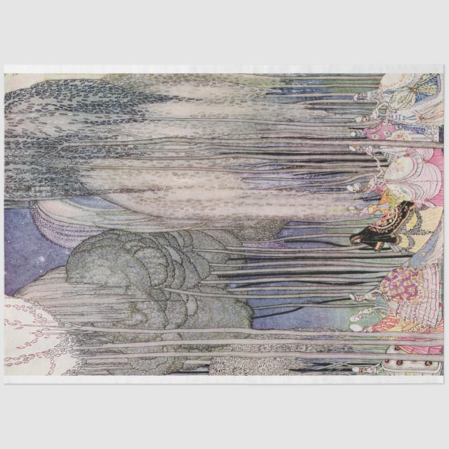 Twelve Dancing Princesses Tissue Paper (Front)