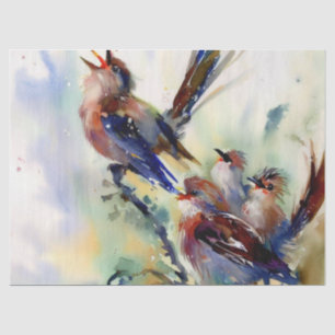 Twelve Days of Christmas: Calling Birds (B), Tissue Paper