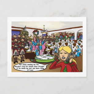 Twelve days of Christmas Card