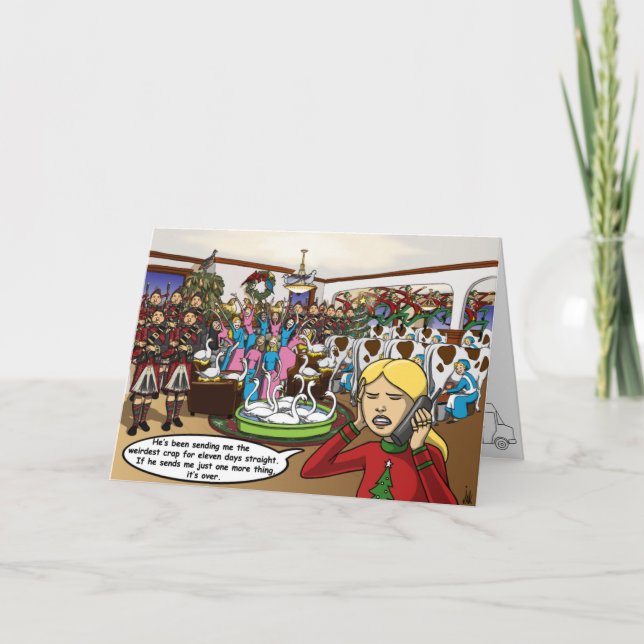 Twelve days of Christmas Card (Front)