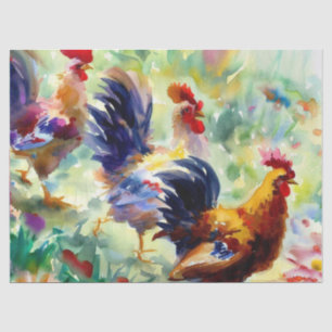 Twelve Days of Christmas: French Hens (B), Tissue Paper