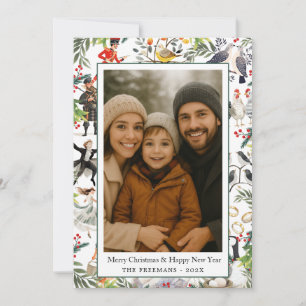 Twelve Days of Christmas Holiday Card