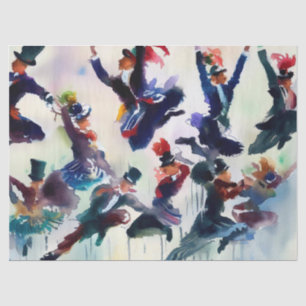 Twelve Days of Christmas: Lords A-Leaping (B), Tissue Paper