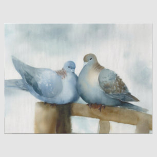 Twelve Days of Christmas: Turtle Doves (B), Tissue Paper