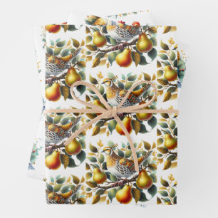 Twelve Days of Christmas  Wrapping Paper Sheet