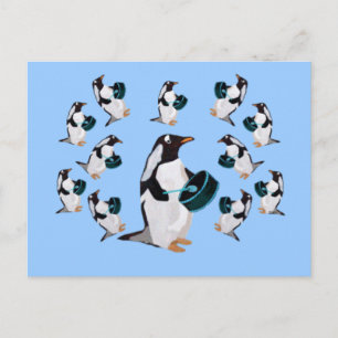 Twelve Drummers Drumming Postcards