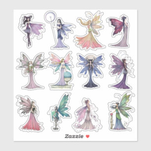 Twelve Elegant and Colourful Molly Harrison Fairie
