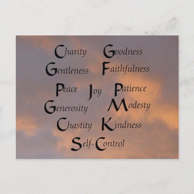 Twelve Fruits Postcard (Front)