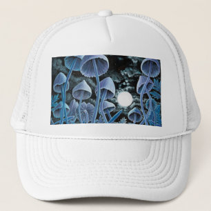 Twelve Magic Mushrooms At Full Moon Trucker Hat