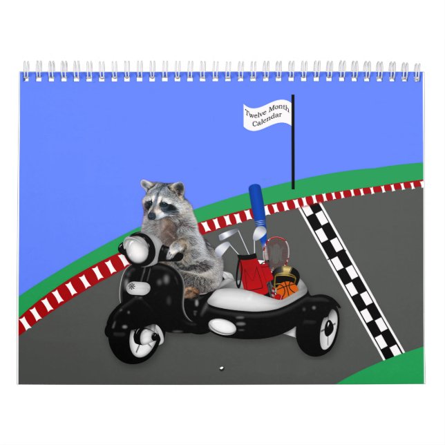 Twelve Month Calendar (Cover)