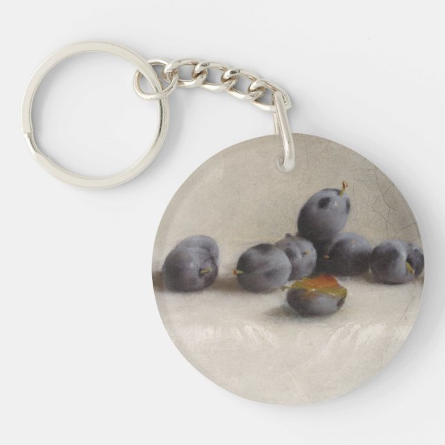 Twelve Plums Key Ring (Front)
