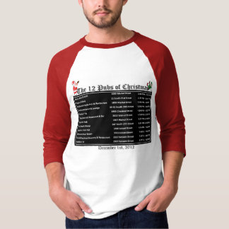 Twelve Pubs 2012 Tshirt