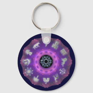 Twelve Tribes Key Ring