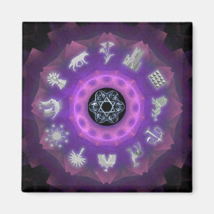 Twelve Tribes Magnet