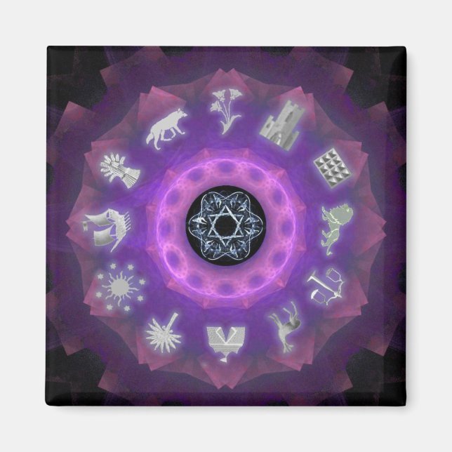 Twelve Tribes Magnet (Front)