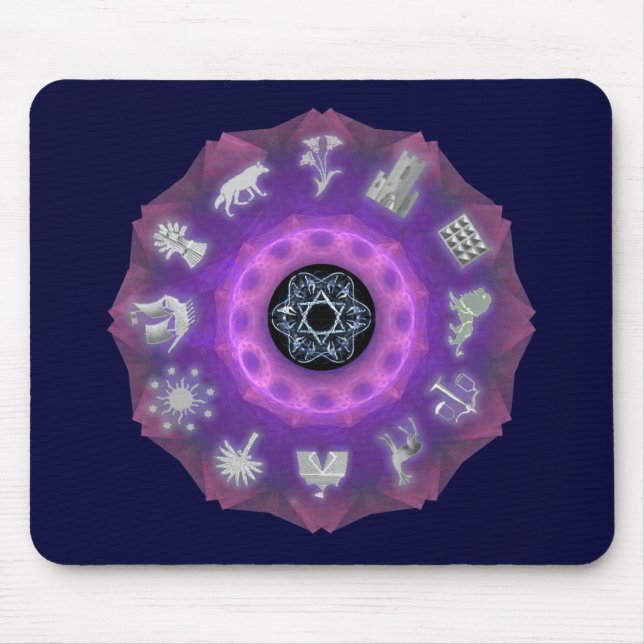 Twelve Tribes Mouse Mat (Front)