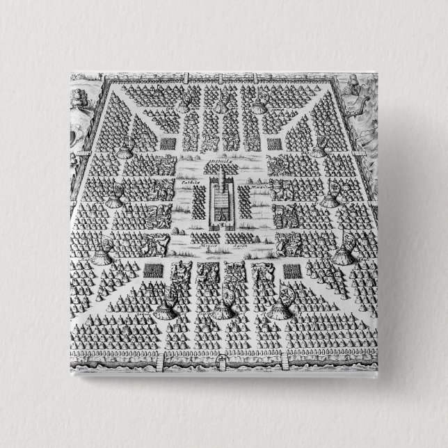 Twelve tribes of Israel 15 Cm Square Badge (Front)