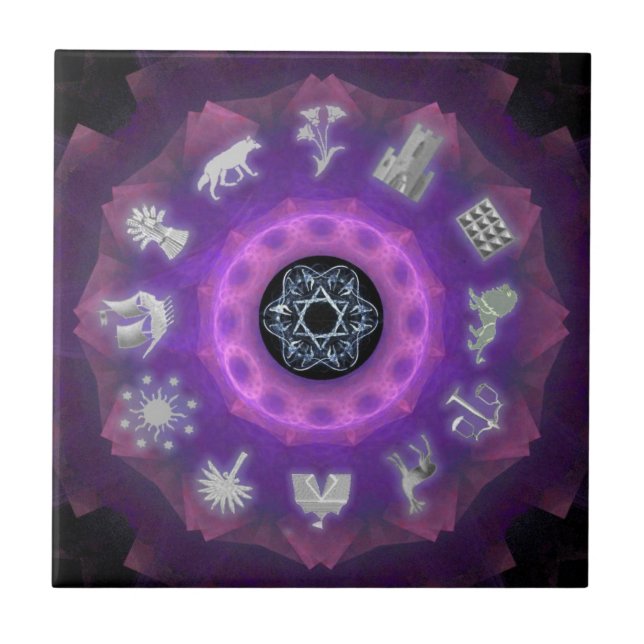 Twelve Tribes Tile (Front)
