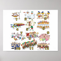 twelves days christmas song cartoon