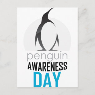 Twentieth January - Penguin Awareness Day Postcard