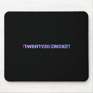 Twenty20 Cricket Sports Team Varsity Jersey Sport  Mouse Mat