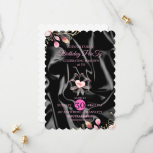 Twenty Ate Birthday Invitation Hand Drawn Scribble