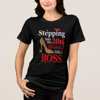 Twenty Birthday    Tri-Blend Shirt