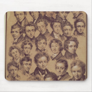 Twenty Five Pupils from the Studio of Antoine Mouse Mat