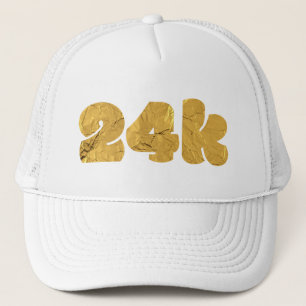 Twenty Four Karat Gold Trucker Hat